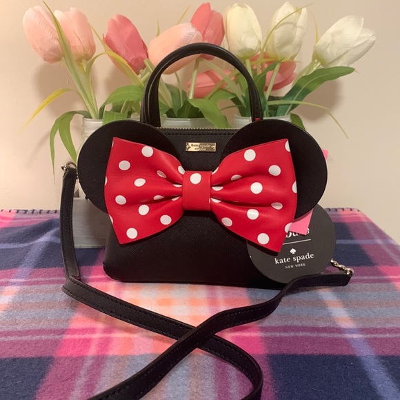 kate spade Handbags - nwt kate spade minnie mouse mini maise bag